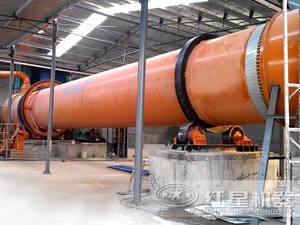 Indirekt beheizter Quarztrommel-Rotations trockner Sägemehl 1,8x15m mit Kohle-und Gas brennstoff von Henan Hongxing - Product Image 4