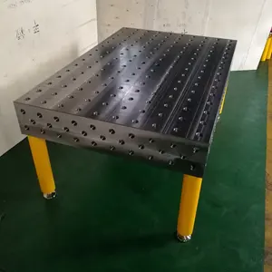 3D welding table D28 D16 steel casting welding table