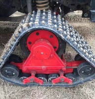 Système de chenilles en caoutchouc pour VTT, système de chenilles en caoutchouc, kits de conversion de chenilles en caoutchouc, système de conversion de chenilles en caoutchouc