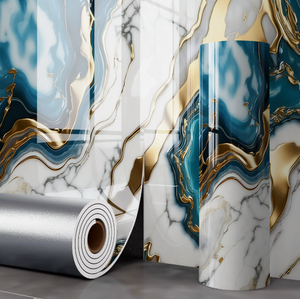 สติ๊กเกอร์ติดผนังลายกระเบื้อง PVC กันน้ำแบบม้วน - Product Image 4