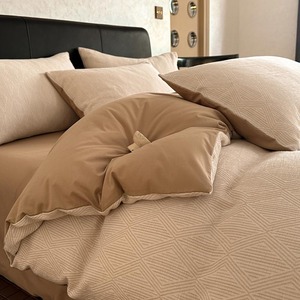 Set di copripiumino in cotone quattro <span class=keywords><strong>pezzi</strong></span> Jacquard A tre strati estate Anne all'ingrosso - Product Image 5