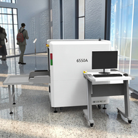 Scanner de bagages à rayons X pour inspection, technologie de détection par IA, taille du tunnel 650*500 mm, modèle SD-6550A