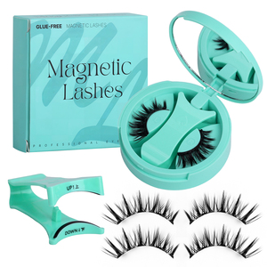 <span class=keywords><strong>Cils</strong></span> <span class=keywords><strong>magnétiques</strong></span> synthétiques doux faits à la main, effet naturel, prix usine, aimants 3D simples, épaisseur 0,07 mm – Vente chaude - Product Image 5