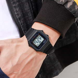 <b>Skmei</b> Digital <b>Watch</b> Men Women 5ATM Water Resistant Sport Electronic <b>Watch</b> Black Strap Unisex Student Alarm Clock Timepiece - Product Image 3