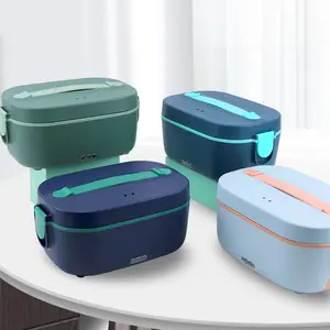 Snelle Verwarming 1.5l/1.8l Lunchbox Draagbare Bento Voedselwarmer 304 Roestvrijstalen Auto Thuis 5 In 1 Mini Elektrische Lunchbox