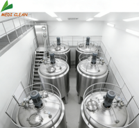 Réservoir de stockage en acier inoxydable avec agitateur mélangeur pour savon liquide, shampoing, détergent