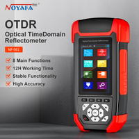 NOYAFA NF-981 OTDR Testeur de fibre optique Réflectomètre optique en domaine temporel Compteur de puissance optique Localisateur visuel de défauts Testeur FTTH SM SC/UPC