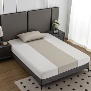 Drap plat brodé anti-statique ESD 400TC 95% coton pour protection du corps, équilibrage de charge électrique et mise à la terre, simple - Product Image 2