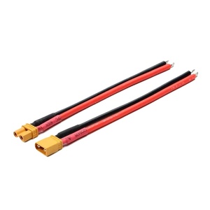 Connecteur mâle-femelle XT30U avec fil en silicone 16/18AWG - Product Image 1