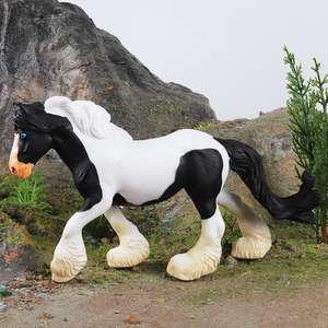 Yxs simulasi hewan liar model peternakan pertanian padat kuda gipsi untuk anak laki-laki mainan - Product Image 2