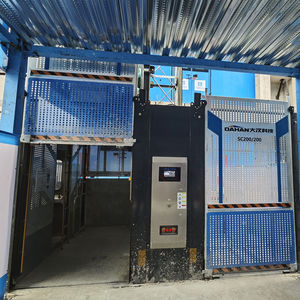 Lift Penumpang Konstruksi Listrik DAHAN SC200/200 Double Cage <span class=keywords><strong>Hoist</strong></span> dengan Mesin, Kapasitas 2000kg, Daya Angkat 300m - Product Image 3