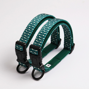 Suministros para mascotas Nueva llegada a granel Personalizado Ecológico <span class=keywords><strong>Collar</strong></span> para mascotas Ajustable Estampado de lujo <span class=keywords><strong>Collar</strong></span> para perros con hebilla de metal - Product Image 3