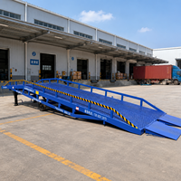 LANSHENG 6-12T Lagerhaus Neues Design Hydraulische Mobile Laderampe für LKW