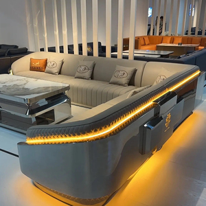 New bán buôn và nhà máy bán hàng trực tiếp Luxury Bar sofa Set Câu lạc bộ đồ nội thất Booth sofa KTV sảnh sofa đồ nội thất - Product Image 4