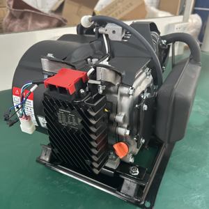 DC 48V 60V 72V 3kw 4kw 휴대용 침묵 전기 자동차 용 가솔린 발전기 범위 연장기 - Product Image 5