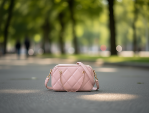 Borsa per Fotocamera da Donna in Microfibra e Pelle Sintetica con Chiusura a Cerniera Stile Moda ART-220056 - Product Image 2