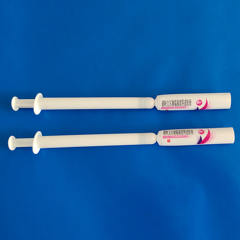 Standard Exporter Natural Gel Tube for Women Pharmaceutical Ointments Gel Tube Vaginal Gel Tube With Push on Injection Tool