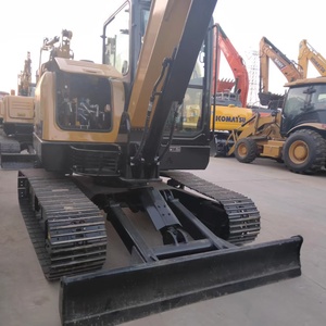 Nueva excavadora miniexcavadora de orugas SANY SY55U SY55C de 5.5 toneladas con garra hidráulica y acoplador rápido - Modelo de alta demanda - Product Image 2