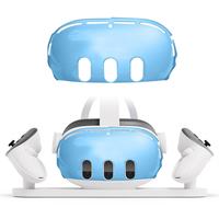 Coque de protection transparente avant en plastique cristallin pour casque VR Meta Quest 3 – Vente en gros usine