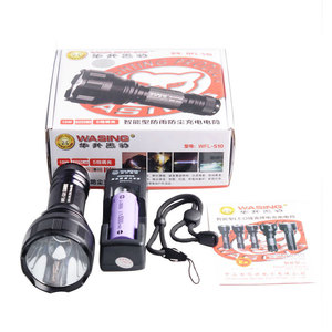 วาซิง ดับเบิลยูเอฟแอล 510 10w ไฟฉาย LED แบบชาร์จไฟได้ 1000 ม. ลำแสงกันน้ำ ใช้สำหรับตั้งแคมป์ในกรณีฉุกเฉิน - Product Image 1