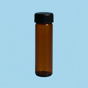 Frasco colorímetro de vidrio ámbar Boro 3.3 para muestras de laboratorio, contenedor para pruebas químicas, OEM personalizable, sin garantía - Product Image 3