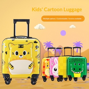 Maleta Infantil con Ruedas Giratorias de <span class=keywords><strong>18</strong></span> Pulgadas, ABS Impermeable, con Ruedas Universales, Estampado de Dibujos Animados, Venta al Por Mayor - Product Image 4