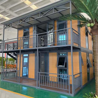 Maison conteneur extensible de 30 pieds, unité de logement préfabriquée pour usage familial