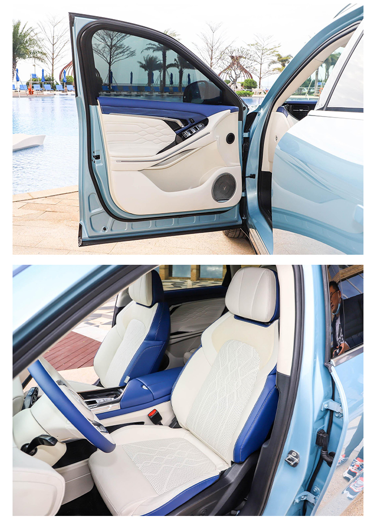 Lantu Free Electric Vehicle 5 Seats Pure Electric Adult Car Range 140km
