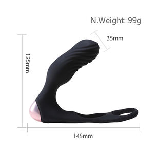 Masajeador de Próstata Electrónico Chino de Alta Calidad, 10 Tipos de Vibración, Estimulador Anal, Tapón Anal, Masturbador - Product Image 4