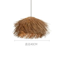 Lampes Artistiques, Tressage en Rotin de Style Japonais Rural, Chandelier pour Maison d'Hôtes, Restaurant, Personnalisé et Inspiré du Zen