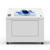 Machine de recyclage automatique de smartphones et tablettes, robot de recyclage de qualité commerciale avec logiciel d'effacement des données