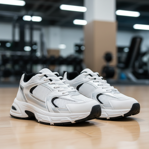 Nuove Sneakers con Ammortizzazione ad Aria <span class=keywords><strong>per</strong></span> Uomo e Donna, <span class=keywords><strong>Scarpe</strong></span> Sportive in Mesh alla Moda <span class=keywords><strong>per</strong></span> Corsa e <span class=keywords><strong>Palestra</strong></span>, Stile Casual Nero - Product Image 3