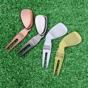 Marcador de golf magnético con diseño divertido de cuchillo de póker, clip de cristal para cigarros, etiquetas de yardas de EE. UU., barato - Product Image 1