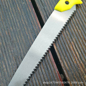 Sierra de jardín Qihong Qhs250, sierra de podar de hoja fija de 250 mm con mango de goma para carpintería y corte de árboles frutales - Product Image 4