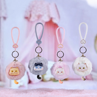 Porte-clés personnalisé pour couple, motif chat mignon, jouet de collection, cadeau romantique pour les amoureux