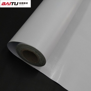 ENOVATIONS Materiale per Banner Flessibile Personalizzato 240g-750g Bianco Lucido Stampato 440g in PVC, Poster 10ft Ecologico Impermeabile Resistente ai Raggi UV - Product Image 1