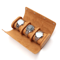 Kotak Jam Tangan Kulit PU Fashion Terbaru, Kotak Jam Tangan Kayu Portabel untuk Perjalanan, Kotak Mewah