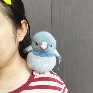 11.5cm uccelli peluche magnetico sulla spalla peluche peluche peluche di uccelli bambola di peluche di uccelli simpatici animali magnetici - Product Image 4