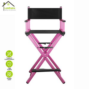 Chaises de maquillage pliables en aluminium pour professionnels, artistes cosmétiques, directeurs, peintres, chaise de maquillage pour directeurs, peintres - Product Image 3