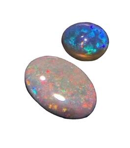 Äthiopischer <span class=keywords><strong>Opal</strong></span> Ovaler Cabochon/Australischer Schwarzer <span class=keywords><strong>Opal</strong></span> - Product Image 3