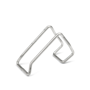 Support en fil métallique ondulé en acier inoxydable sur mesure avec clip à ressort pour l'organisation de la maison et une utilisation polyvalente - Product Image 3