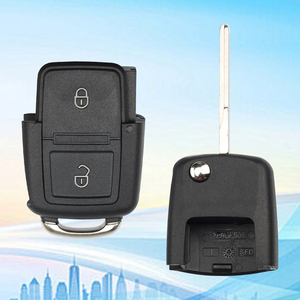 Szmaishi 2 nút lật gấp điều khiển từ xa chìa khóa xe id48 chip 433Mhz fccid 1j0959753ct cho <span class=keywords><strong>VW</strong></span> tự động xe <span class=keywords><strong>transponder</strong></span> phím - Product Image 5