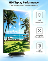 Pantalla Publicitaria LED Plegable de Tres Secciones para Interiores y Exteriores 2026, Máquina de Publicidad Electrónica, Módulo de Pantalla LED P2.5