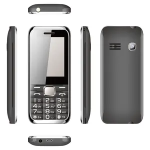 模型MC1702 2.4英寸TFT屏幕CDMA 1X 800MHz Feature Phone 2G老年0.3MP相机比FM