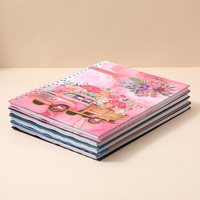 Carnet à spirale A4 avec 100 feuilles pour étudiants - Faible MOQ, livraison rapide - En stock