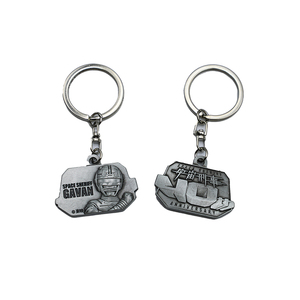 Customized Metallic <b>Custom</b> QR Code Keychain Barcode Keychain Scan Code Keychain <b>Key</b> <b>Ring</b> QR Code Keychains - Product Image 4