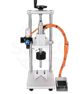 Máquina Tapadora Neumática de Botellas de Vidrio con Pedal, para Botellas de Spray, Botellas de Detergente y Botellas de Aceite Comestible - Product Image 1