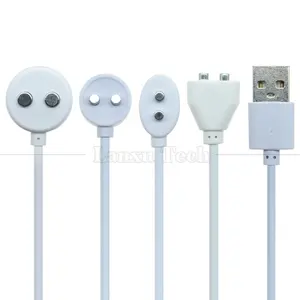 2 контакта USB Магнитная электрическая зубная щетка инструмент для красоты секс-игрушки для взрослых вибратор зарядный кабель