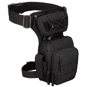 야외용 허벅지 가방 패니 팩 스포츠 전술 벨트 파우치 오토바이 사이클링 하이킹 여행용 드롭 레그 허리 가방 (남성용) - Product Image 1
