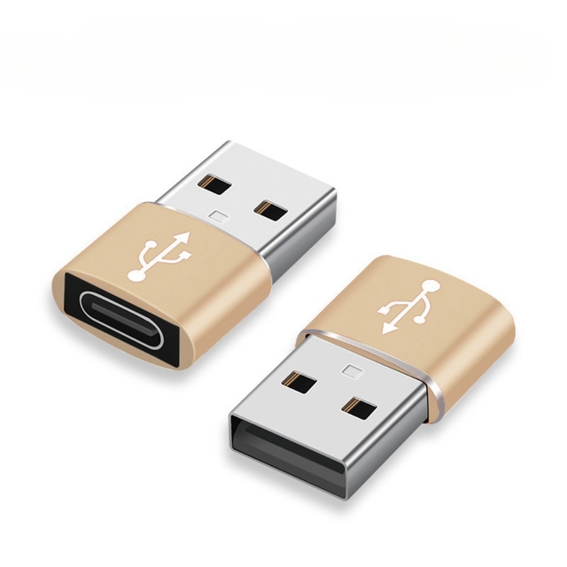 Aluminum Housing USB C Female to USB a Male USB 2.0 C Adapter